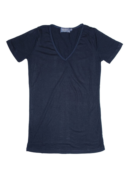 100% Bamboo Women's Short Sleeve V-Neck