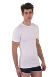 Mens Crew Neck bamboo undershirt 70% Bamboo