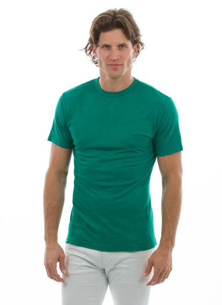 emerald green bamboo tshirt