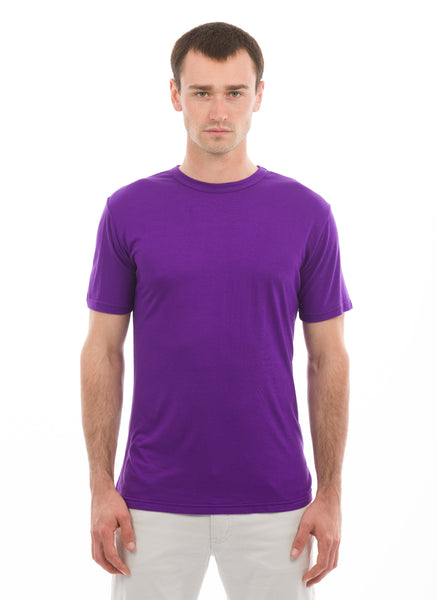 amethyst purple bamboo tshirt