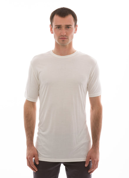 100% Bamboo Men's Short Sleeve Crew Neck